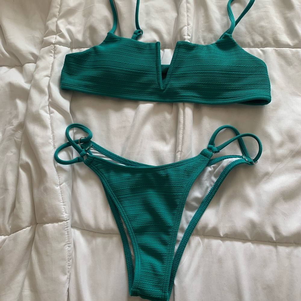 Medium green swimsuit